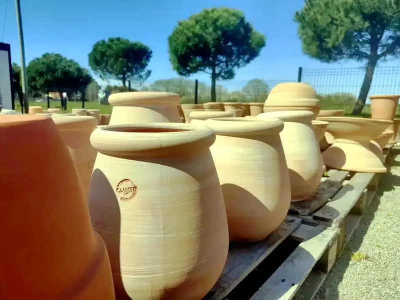 Pots en terre cuite grand modèle