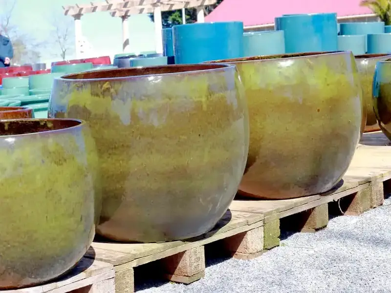 Pot émaillés maxi couleur kaki